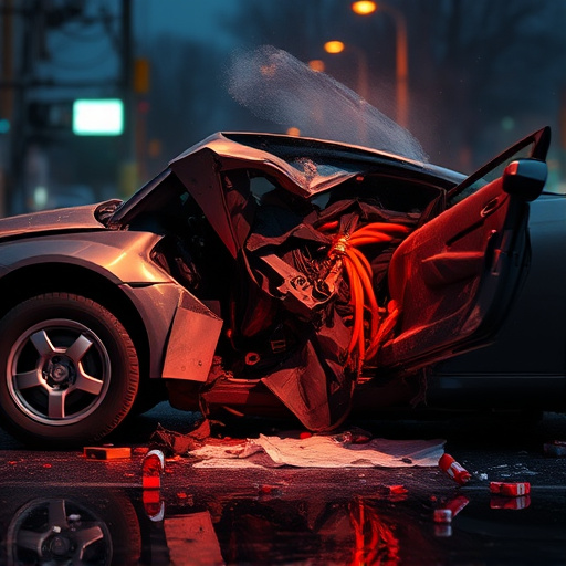 car crash damage
