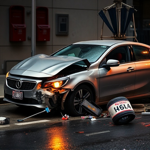 car crash damage