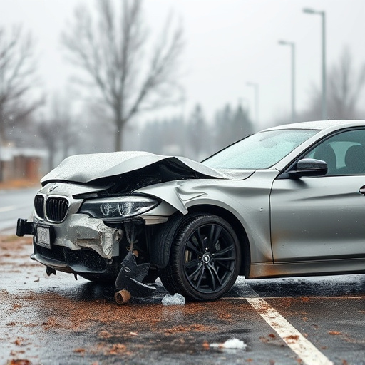 car crash damage