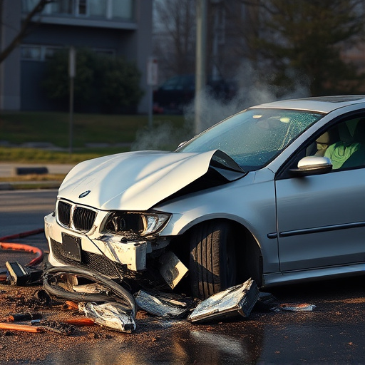 car crash damage