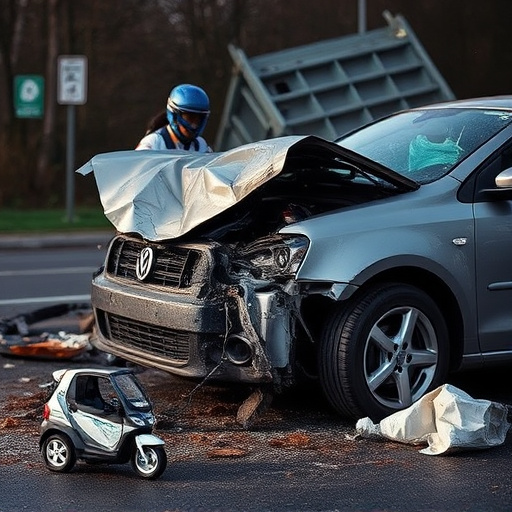 car crash damage