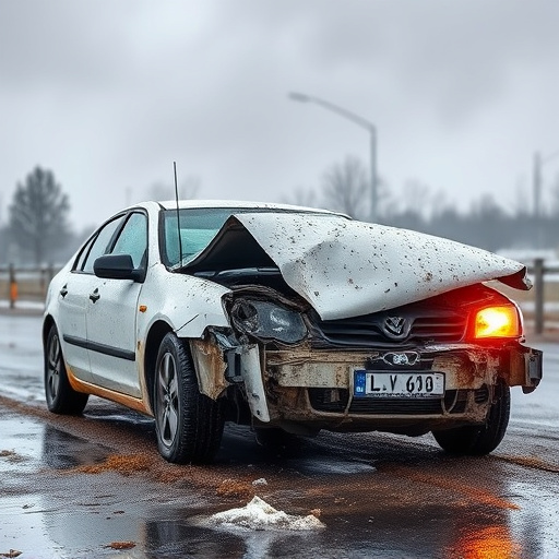car crash damage