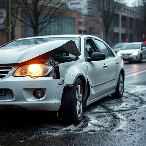 car crash damage
