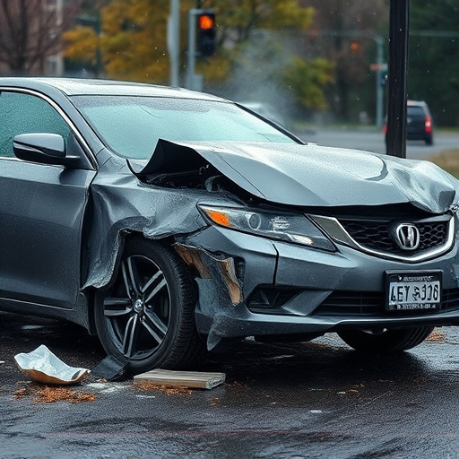 car crash damage
