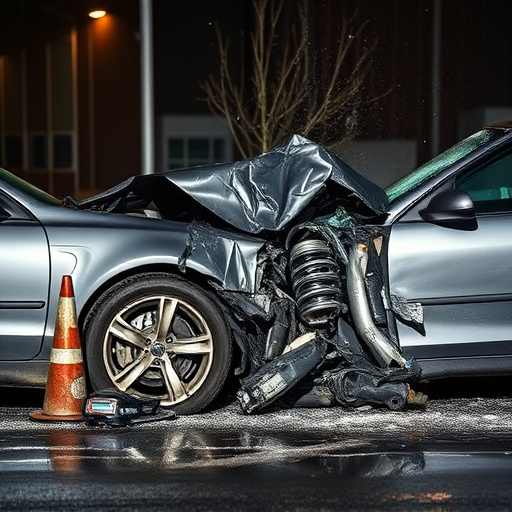 car crash damage
