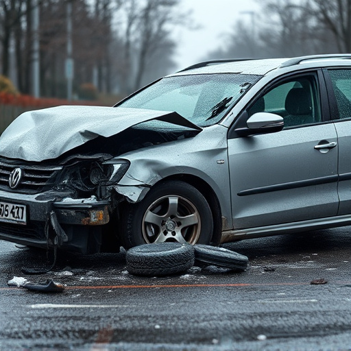car crash damage