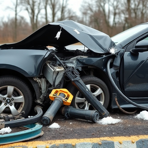 car crash damage