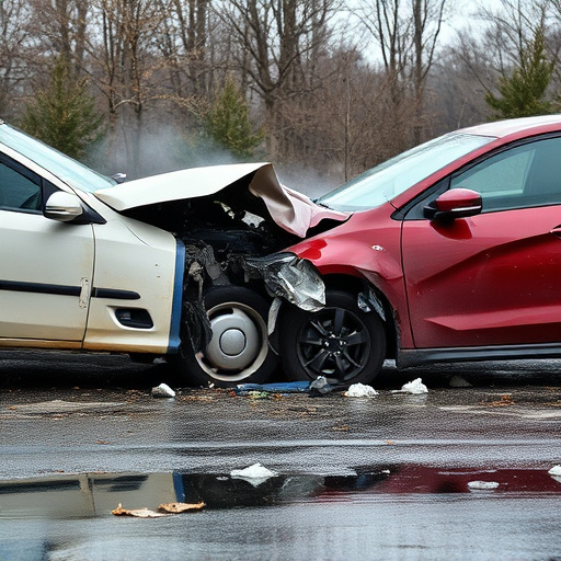 car crash damage