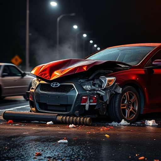 car crash damage