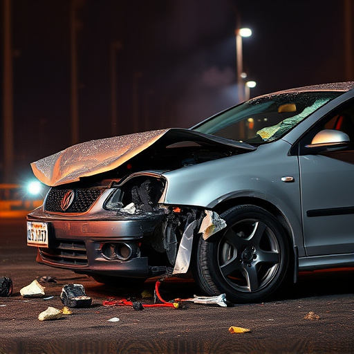 car crash damage