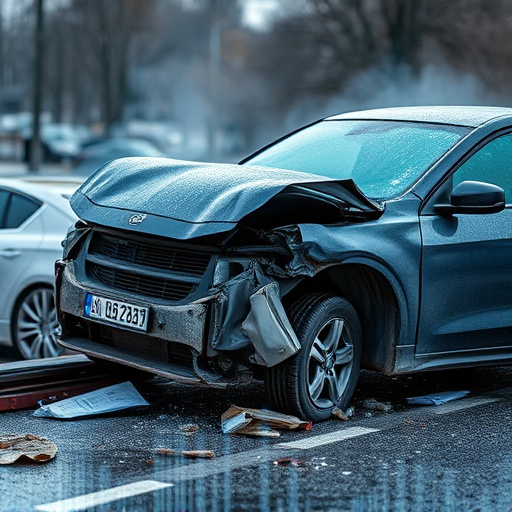 car crash damage