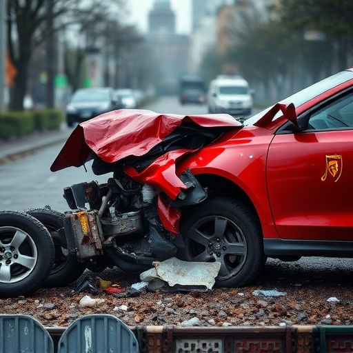 car crash damage