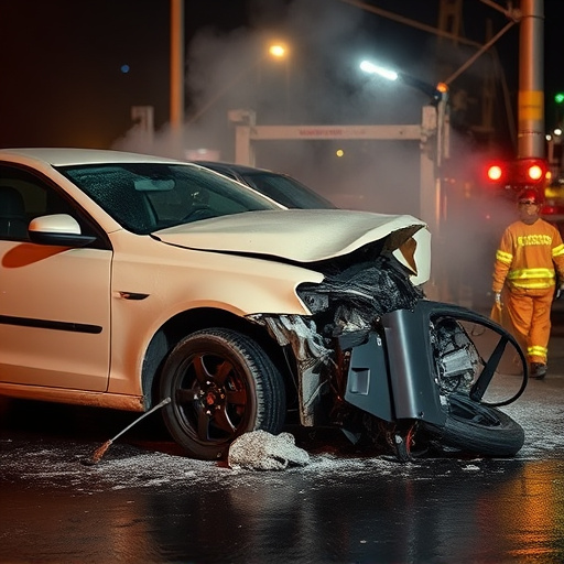 car crash damage