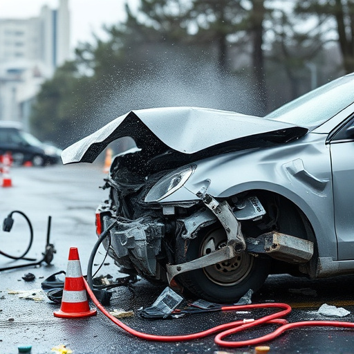 car crash damage