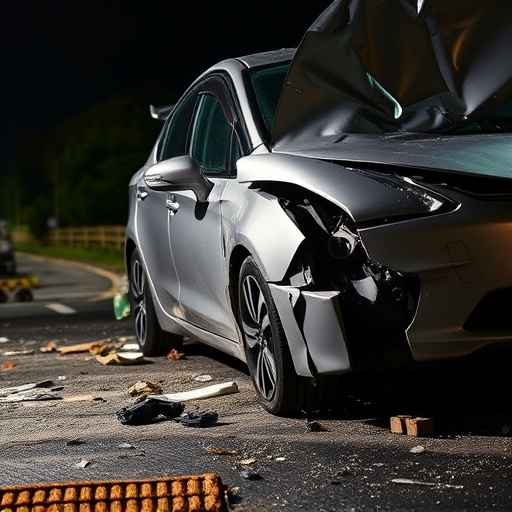 car crash damage