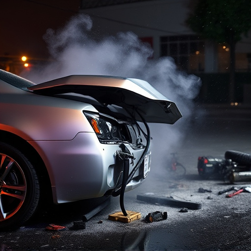 car crash damage