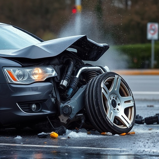 car crash damage