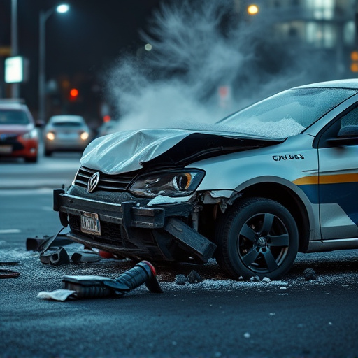 car crash damage