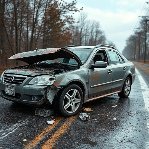 car crash damage