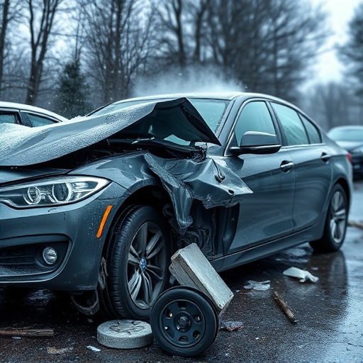 car crash damage