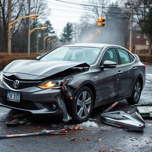 car crash damage