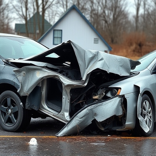 car crash damage