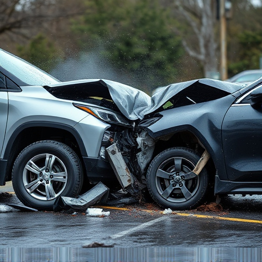 car crash damage