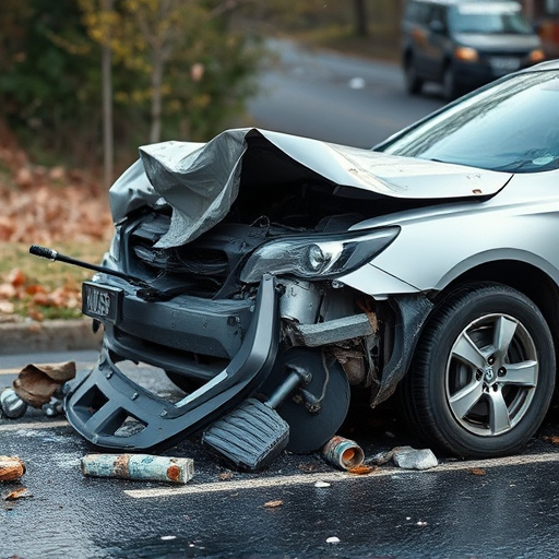 car crash damage