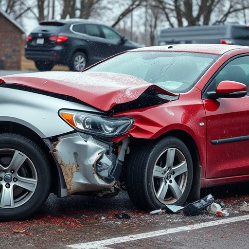 car crash damage
