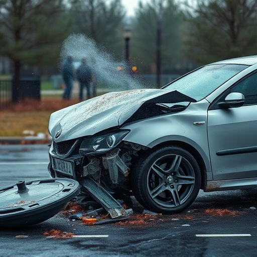 car crash damage