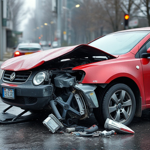 car crash damage