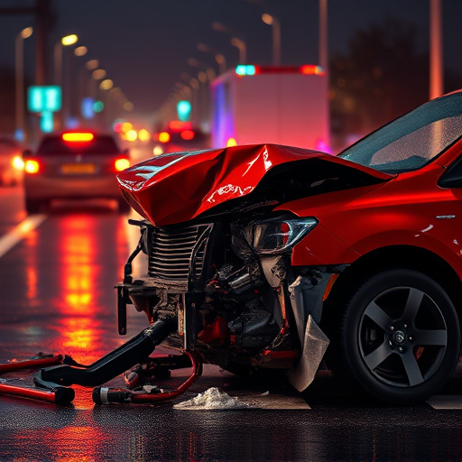 car crash damage