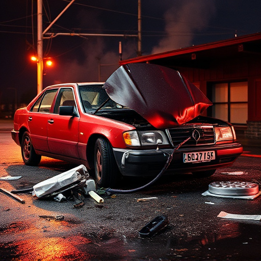 car crash damage