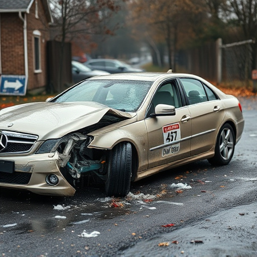 car crash damage