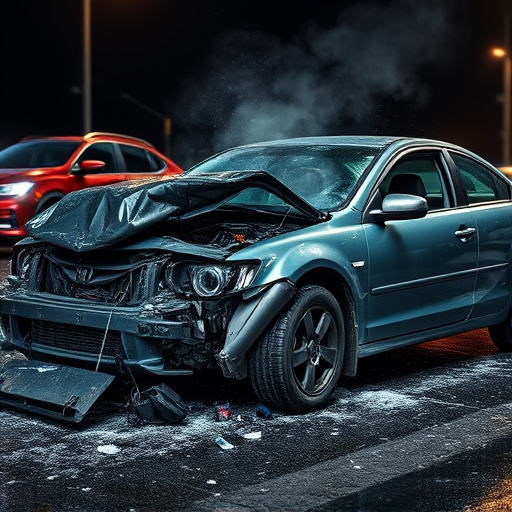 car crash damage