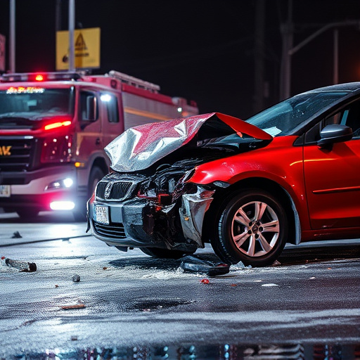 car crash damage