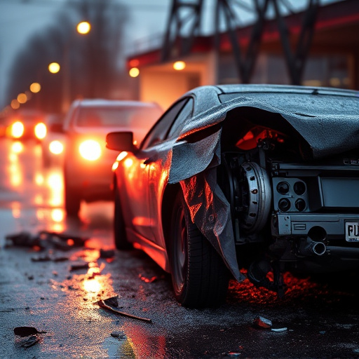 car crash damage