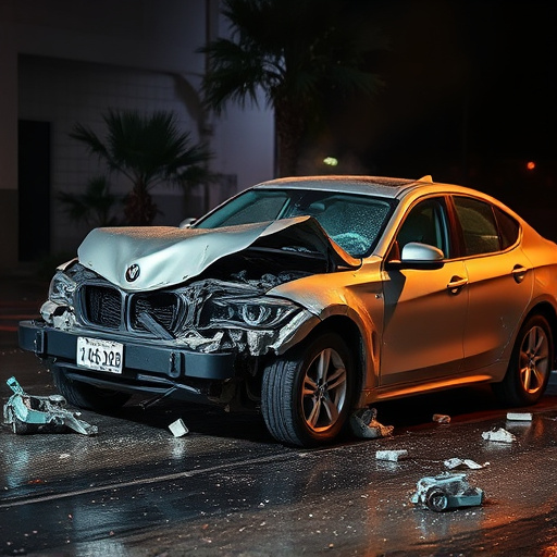car crash damage
