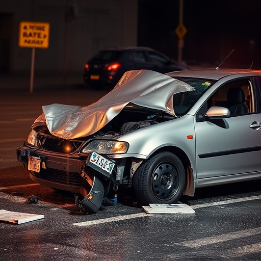car crash damage