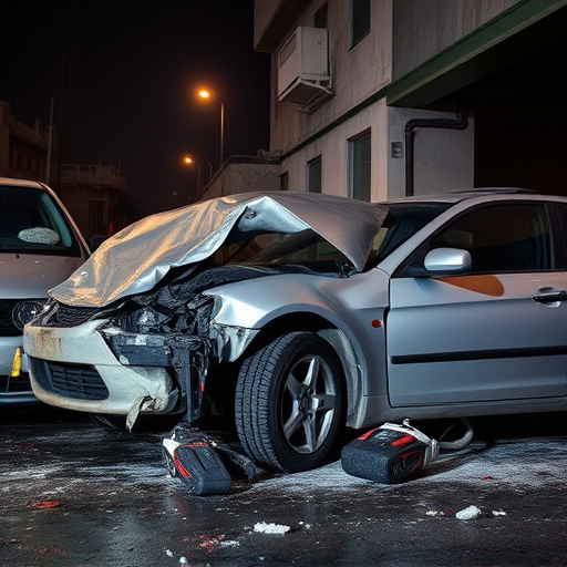 car crash damage