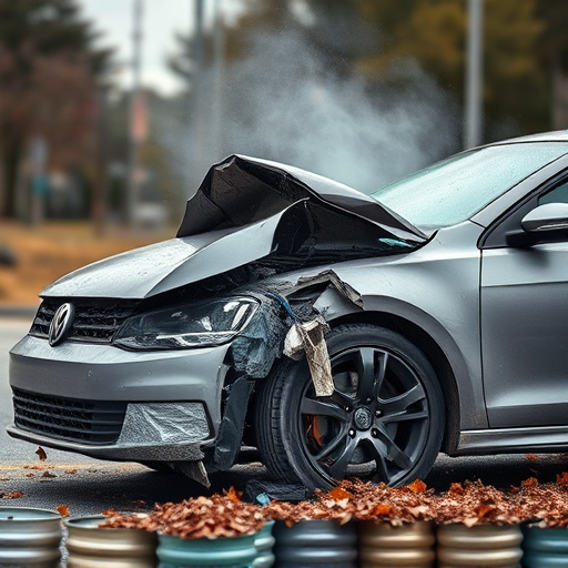 car crash damage