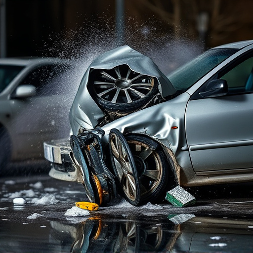 car crash damage