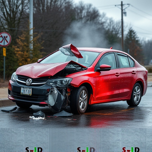 car crash damage