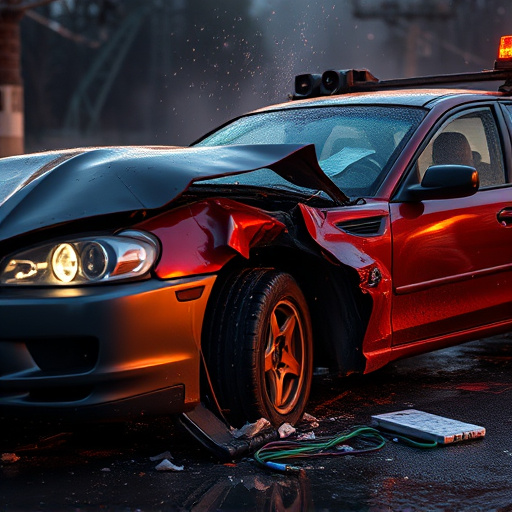 car crash damage