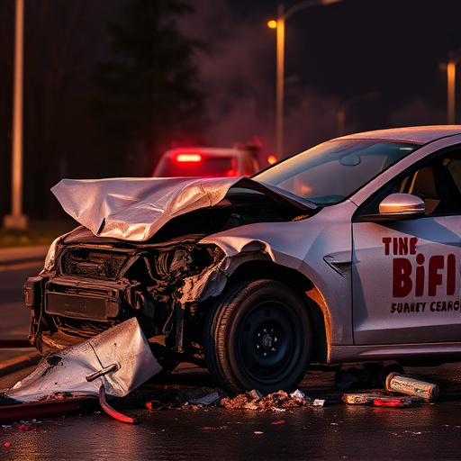 car crash damage