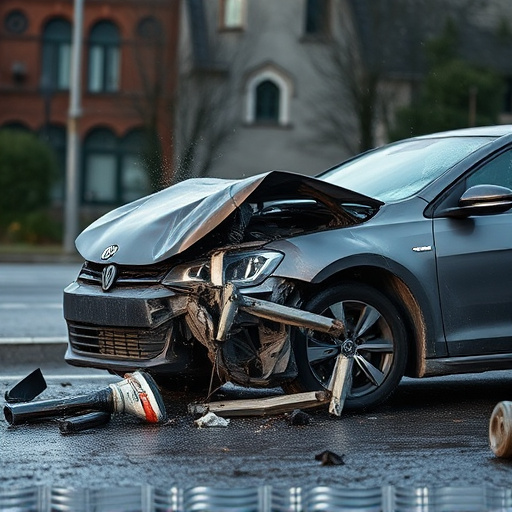 car crash damage