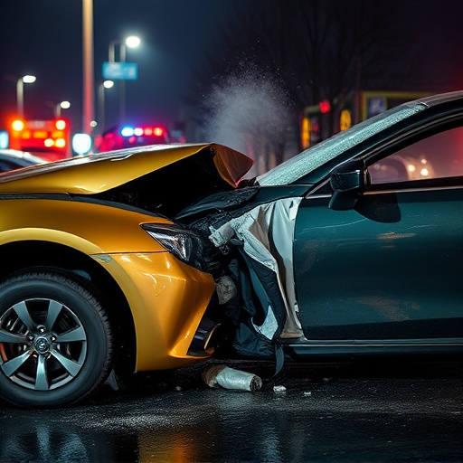 car crash damage