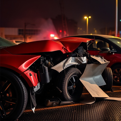 car crash damage