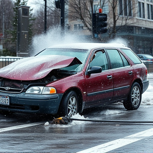 car crash damage