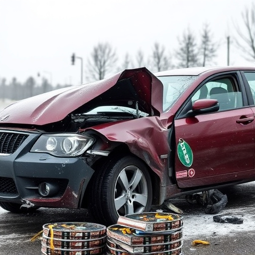 car crash damage